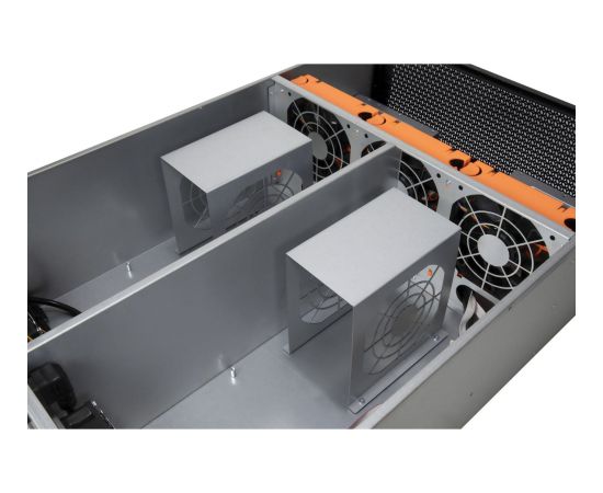 Inter-Tech 4U-465M2 (black, 4 height units) Корпуса