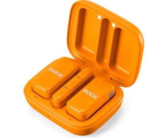 Rode Microphones Wireless Micro USB-C, microphone orange Jaunumi - Audio-Video