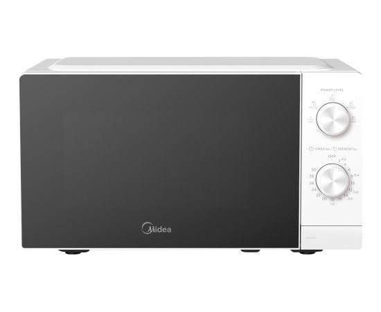 Midea Microwave oven MMO-MMP01MZ(WH) Free standing 700 W 20 L White Jaunumi Sadz. tehnika