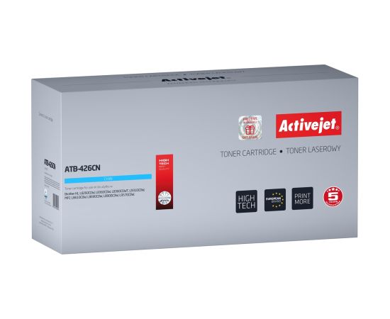Activejet ATB-426CN toner (replacement for Brother TN-426C; Supreme; 6500 pages; cyan) Тонеры для принтеров