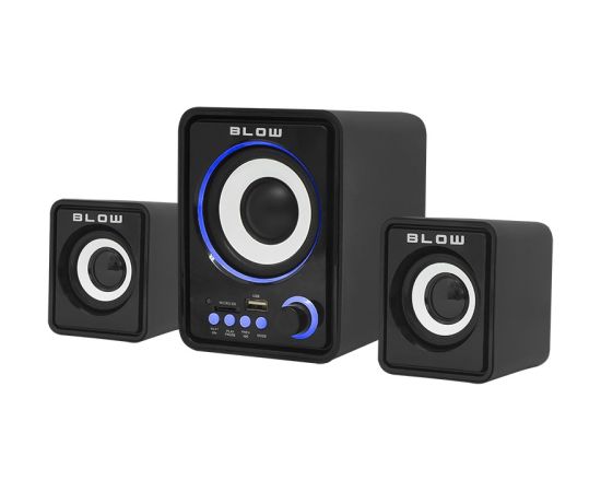 BLOW 66-377# loudspeaker 3-way 3 W Black Wireless Jaunumi - Audio-Video