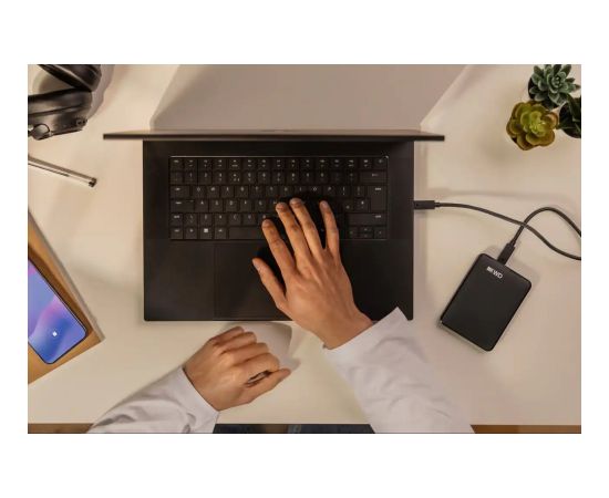 Western Digital Elements Portable (USB-C) external hard drive 1 TB 2.5" USB Type-C 3.2 Gen 1 (3.1 Gen 1) Black Новинки Компьютерная техника