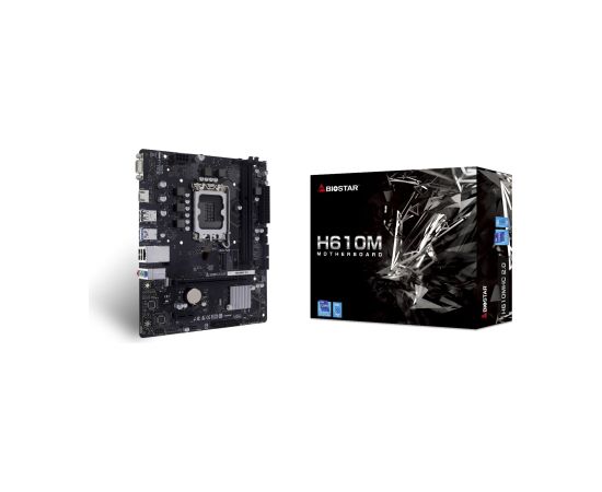Biostar H610MHC 2.0 motherboard Intel H610 LGA 1700 micro ATX Материнские платы
