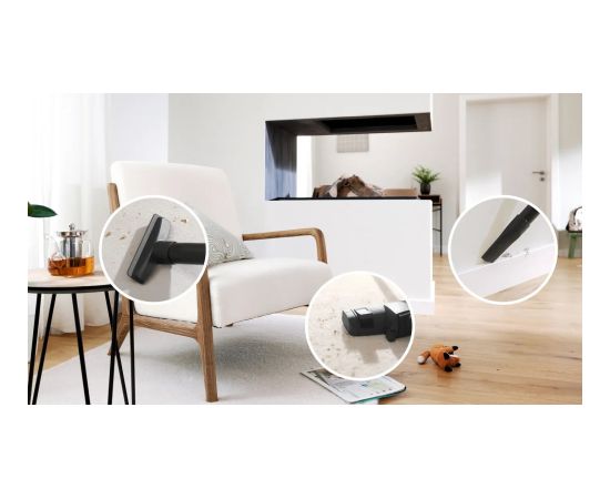 Bosch BGB41PET1 vacuum 4 L Cylinder vacuum Dry 700 W Dust bag Putekļu sūcēji