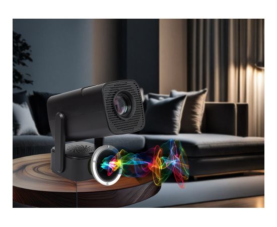 Portable projector BLOW AndroidTV HD Cinema SOUND + BLACK case Projektori