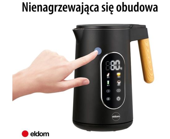 ELDOM WIRELESS WITH TEMPERATURE CONTROL C550 WALD Чайники (электрические)