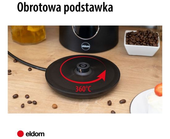 ELDOM WIRELESS WITH TEMPERATURE CONTROL C550 WALD Чайники (электрические)