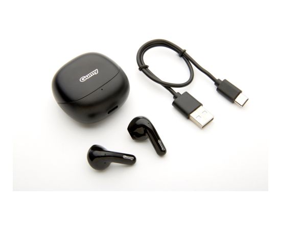 JVC Gumy Air True Wireless bezvadu austiņas, melnas - HA-B10T-B Austiņas