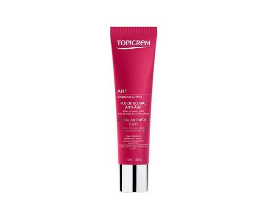 Topicrem AH3 Global Anti-Aging Fluid 40ml Косметика для тела