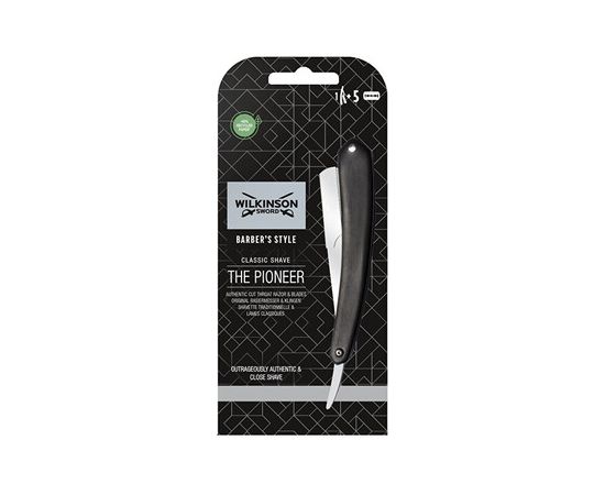 Wilkinson Sword Cut Throat + Double Edge Blades ( 5 pcs ) - Razor + spare razor blades Smaržas - NESAKĀRTOTS