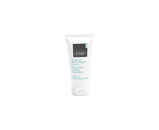 Ziaja Atopic Skin Face Cream - Zklidňující hydratační pleťový krém pro atopickou pokožku 50ml Smaržas - NESAKĀRTOTS