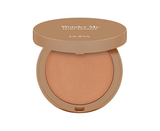 Pupa Wonder Me Shiny Bronzer 6 g 002 Medium Warm Dekoratīvā kosmētika