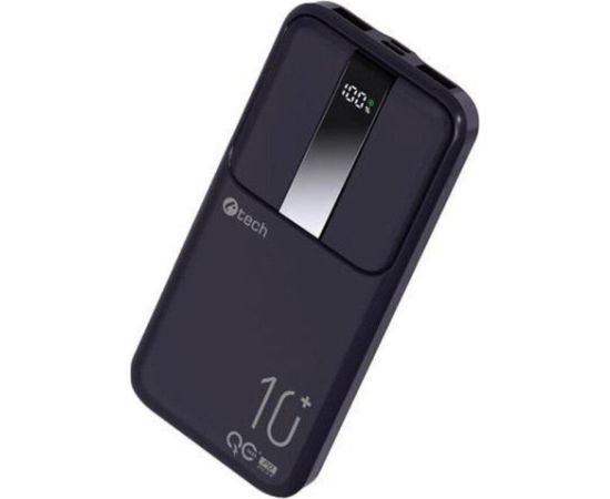 Powerbank C-Tech 10000mAh, Li-Pol, 22,5W, USB-C/USB-A/micro USB Jaunumi - Datori