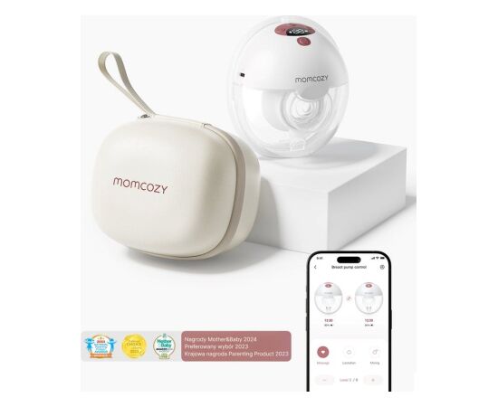 Momcozy M5 Breast pump with app control – Single set Red Кормление грудью
