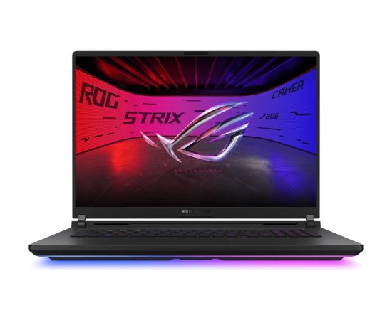 ASUS ROG Strix SCAR 18 G835LXG-U9644X Ultra 9 290HX 18.0"4K 240Hz Mini LED 1600nits AG 32GB DDR5 6400 SSD(2TB+2TB) GeForce RTX 5090 24GB WLAN+BT LAN Cam1080p+IR 90WHrs W11Pro Aluminum Off Black Ноутбуки