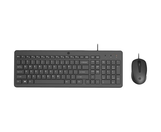 HP 150 Wired Mouse and Keyboard Klaviatūras