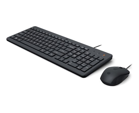 HP 150 Wired Mouse and Keyboard Klaviatūras
