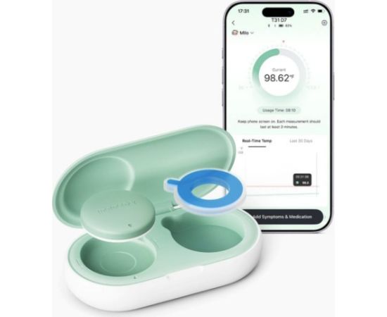 Momcozy T31 Smart baby thermometer Green Termometri