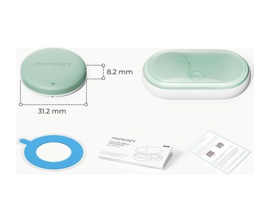 Momcozy T31 Smart baby thermometer Green Termometri