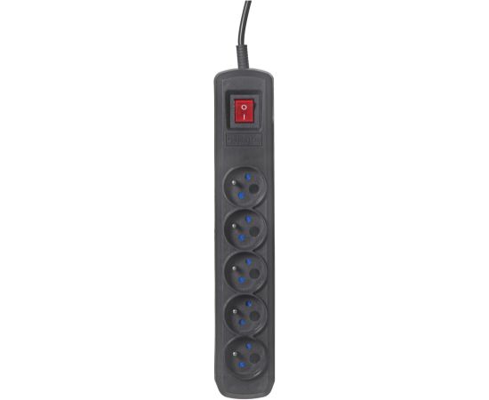 Activejet black power strip with cord ACJ COMBO 5G/3M/BEZP. AUTO/CZ Strāvas pagarinātāji