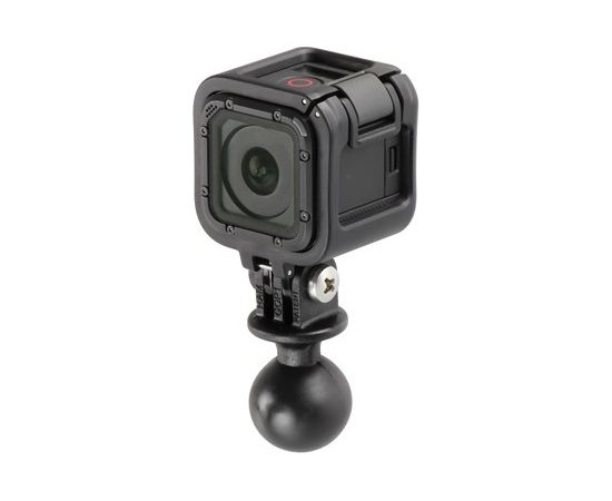 Ram Mounts RAM MOUNT RAP-B-202U-GOP1 Universal adapter for action camera, black Автомобильный держатель