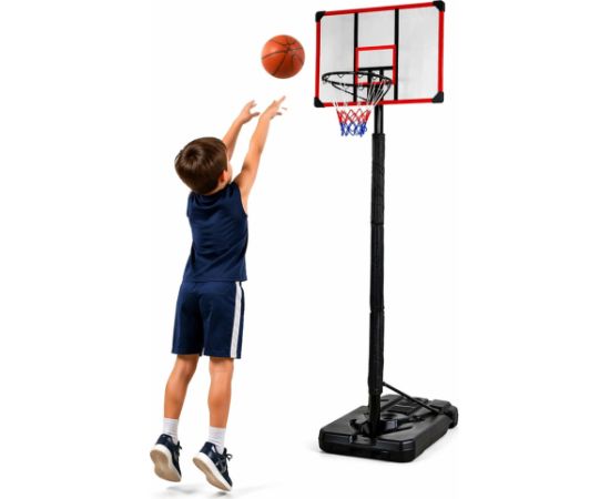Lean Sport Basketball Basket Mobile Adjustable Stand 200-305cm Jaunumi - Sports