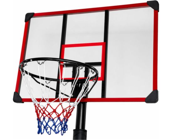 Lean Sport Basketball Basket Mobile Adjustable Stand 200-305cm Jaunumi - Sports