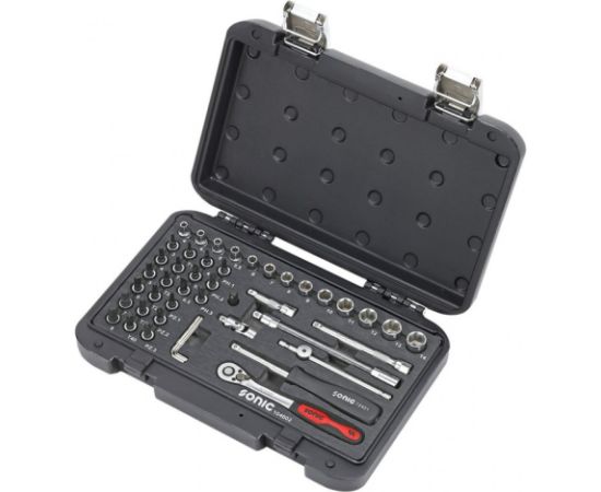 Instrumentu komplekts Sonic Equipment 104602; 1/4''; 46 gab. Mehāniskie instrumenti