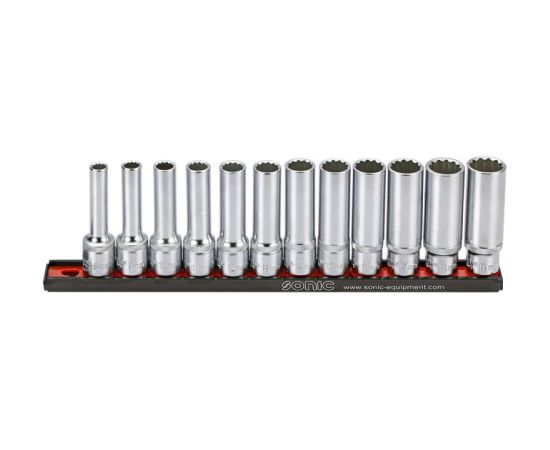 Uzgaļu komplekts Sonic Equipment 301204; 1/2''; 12 gab. Mehāniskie instrumenti
