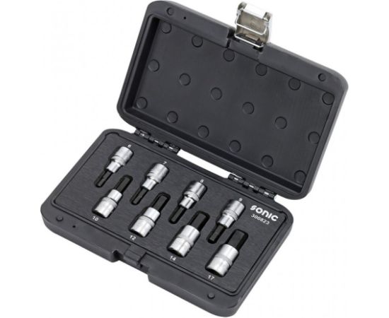 Galviņu komplekts ar Hex uzgaļiem Sonic Equipment 300823; 1/2''; 8 gab. Mehāniskie instrumenti