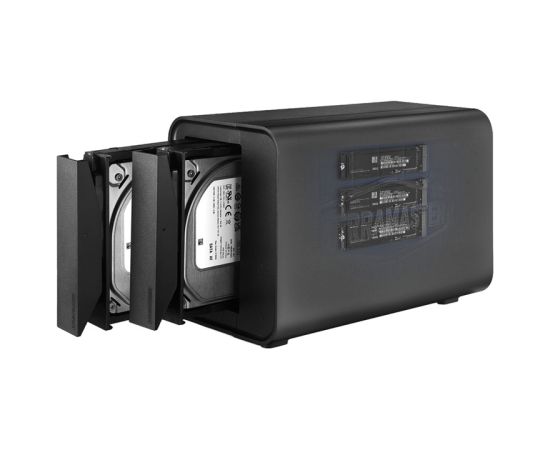TERRAMASTER D5 Hybrid 5-bay DAS Enclosure Ārējo HDD, SSD korpui