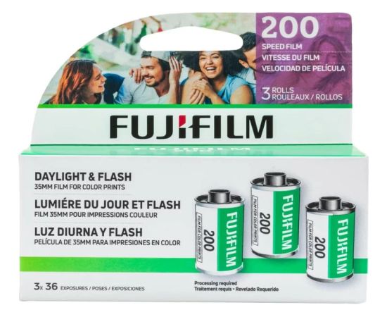 Fujifilm Fujicolor film C200/36x3 Jaunumi - Audio-Video