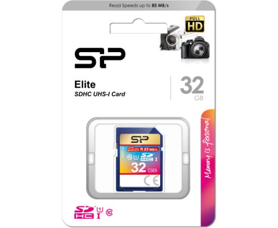 Silicon Power memory card SDHC 32GB Elite Jaunumi - Audio-Video