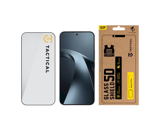 Tactical Glass Shield 5D 3ащитное стекло для Xiaomi 17T Pro Защитная пленка для экрана
