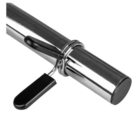 Dobais hanteles stienis inSPORTline Onepump 45 cm / 30 mm ar fiksatoriem, bez vītnes Hanteles