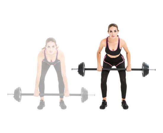 Ķermeņa sūkņa satveršanas un atsvaru komplekts inSPORTline PumpStar 2-20kg Svaru ripas un stieņi