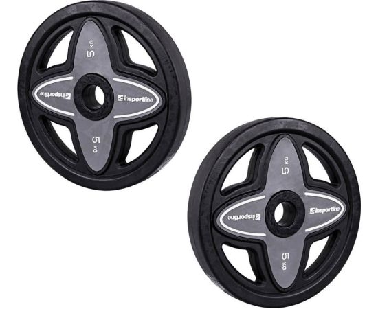 Ķermeņa sūkņa satveršanas un atsvaru komplekts inSPORTline PumpStar 2-20kg Svaru ripas un stieņi