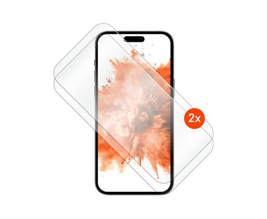 Fixed Screen protector  Apple  iPhone 17 Pro Max  Tempered glass  Transparent  2.5D Neoriģinālie Maciņi