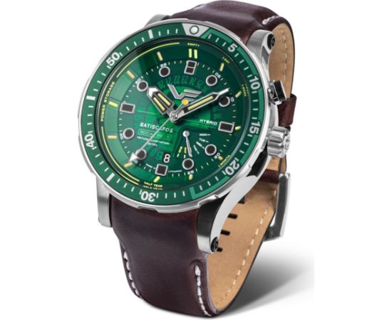 Vostok Europe Batiscafos Hybrid PX84-511A770BR-LEBW Rokas pulksteņi 