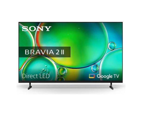 Sony Bravia 2 II S25M, 65", 4K UHD, LED LCD, black - TV Televizori