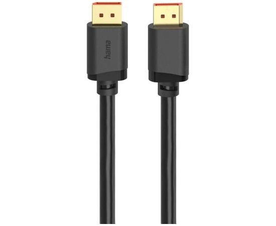Hama DisplayPort Cable, 16K UHD, 2 m, black - Cable Сетевые кабели, провода