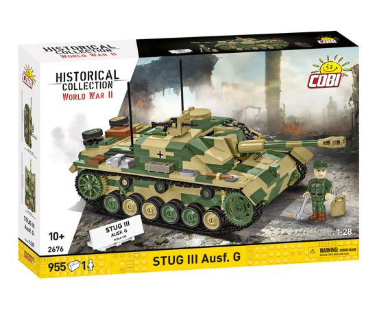 COBI 955 PCS HC WWII / 2676 / STUG III Ausf. G Конструкторы