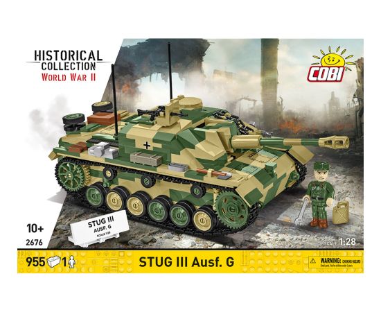 COBI 955 PCS HC WWII / 2676 / STUG III Ausf. G Конструкторы