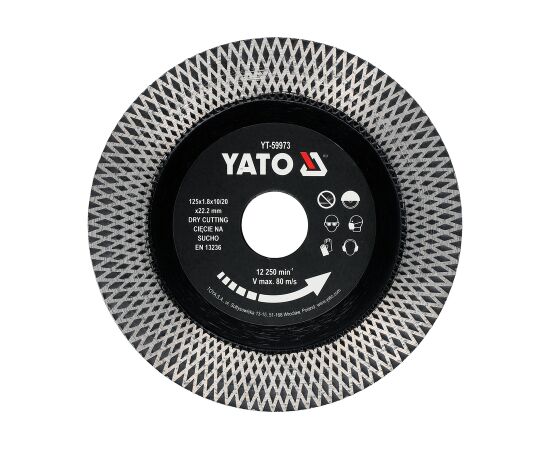 Dimanta griešanas disks Yato YT-59973; 125 mm Различные диски