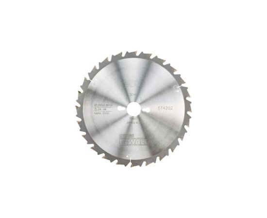 Griešanas disks kokam DeWalt DT4301-QZ; 250x30x3,0 mm; Z24; 10° Zāģripas