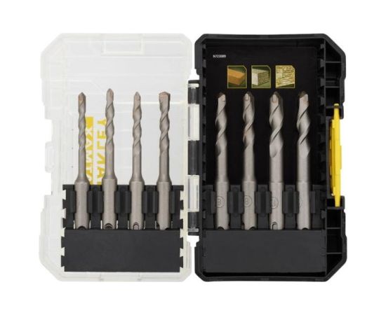 Betona urbju komplekts Stanley STA88555-XJ; SDS-plus; 5-10 mm; 8 gab. Piederumi urbjiem