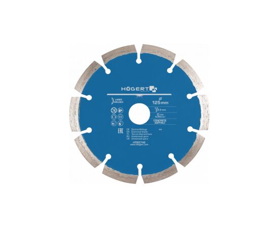 Dimanta griešanas disks Hogert HT6D742; 125 mm Различные диски