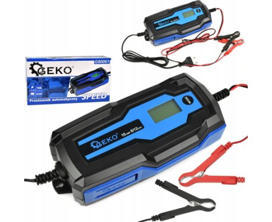 Akumulatoru lādētājs Geko SPEED 6/12V 10A 4Ah-200Ah (10) Jaunumi - Datori