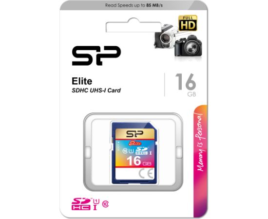 Silicon Power memory card SDHC 16GB Elite Jaunumi - Audio-Video