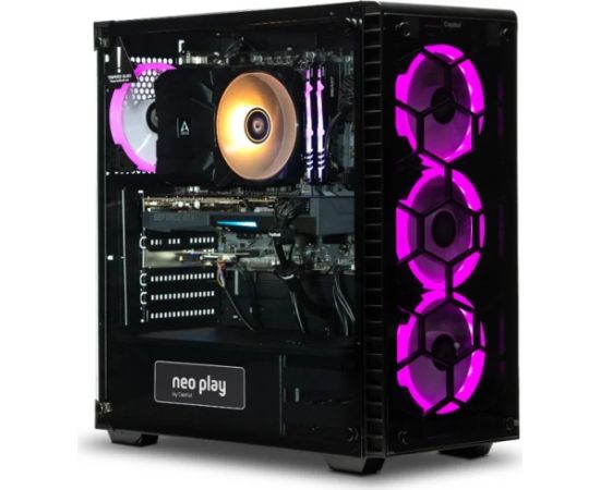 Neo Play Light L1 /AMD R5 8400F/RTX 5050 8GB/16GB DDR5/1TB SSD/WiFi/Windows 11 Home/2 года гарантии Персональные компьютеры
